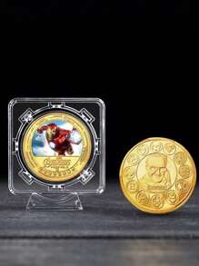 Marvel Marvel Spider Man Collector Coin,Avengers Commemorative Metal Coin With Case,Gift For Superhero Fans & Collectors,Suitable For Desk,Home Decor Display