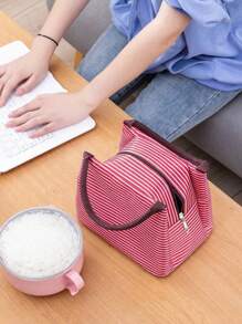 1Pc Custom Personalized Lunch Box Bag, Picnic Bag Fridge Bag Cooler Lunch Box,Thermal Insulation Lunch Bag With Built-In Waterproof Refrigerated Ice Pack And Large Capacity Commuting Storage Bag, Personalized Customized Gift