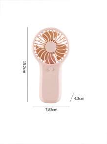 1 pezzo Mini Ventilatore Portatile, Leggero Ventilatore Palmare - Ottimo per Ufficio, Esterno, Viaggio e Campeggio - Mantieni il fresco in qualsiasi momento, ovunque! - (Batterie non incluse), Indispensabile per il Raffreddamento Estivo, Spiaggia, Viaggio