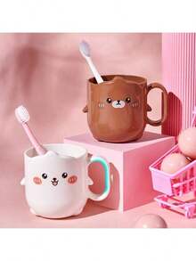 可定制可爱亲子漱口杯创意高品质定制文字情侣杯家庭饮水杯