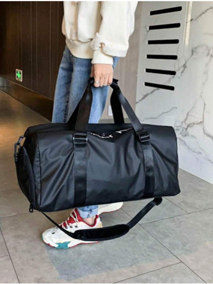 大容量干湿分离运动包，便携式旅行行李袋，适合男女健身、游泳、短途旅行