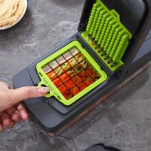 16 In 1 Food Chopper 8 Blades Cutter With Container, Vegetable Onion Chopper, Multipurpose Chopper, Fruits Vegetable Cutter, Chopper For Kitchen, Kitchen Accessories, Onion Chopper Dicer, Food Chopper For Potato