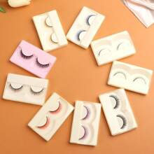 Multicolor Doll Eyelashes Simulation False Lash Length 0.8cm Dolls Modification DIY Accessories Decoration Suitable For 1/3 1/4 Scale