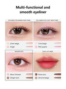 Bbia Delineador de ojos en gel Last Auto 11 Lino Beige, lápiz delineador de gel, fácil de aplicar con secado rápido, de larga duración, ultra suave, a prueba de manchas, sombra y delineador de ojos con brillo, delineador de labios, lápiz corrector, maquillaje de ojos coreano, K-Beauty, maquillaje coreano - 0.3g/0.01oz.