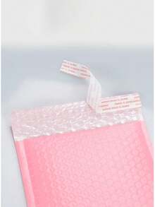 20个/包粉色礼品包装袋，圣诞节派对快递袋，气泡信封 - 粉色 - 查看 8