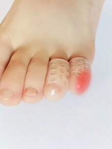50 PCS Silicone Toe Protectors: Elastic, Anti-Friction, Breathable, And Sweat-Proof For Toenail Protection - Odorless For Extra Comfort In Running And Walking,Gel Toe Caps,Silicone Anti-Friction Toe Protector, Gel Toe Protectors Breathable Little Toe Covers For Men And Women