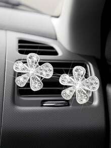 10 CÁI/5 CÁI/3 CÁI/1 cái Hoa Rhinestone Trang Trí Lỗ Thông Gió Ô Tô, Kẹp Lỗ Thông Gió Ô Tô Bằng Pha Lê Rhinestone, Kẹp Điều Hòa Ô Tô Dễ Thương Phụ Kiện Trang Trí Nội Thất Cho Nữ Bé Gái, Phụ Kiện Trang Trí Kim Cương Trang Trí Ô Tô Lấp Lánh (Sản Phẩm Tự Làm) - Một kích thước phù hợp với tất cả - Xem 9