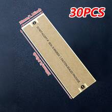 30pcs Easy Tear Kraft Paper Sealing Tape - Visually Attractive, High Quality Rectangular Packaging Tape For Secure Sealing And Bonding Back To School - Multicolor - View 15