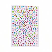 Multi-Pack Shiny 3D Rhinestone Stickers, Colorful Faux Crystal Face And Body Decor, Various Sizes, Suitable For DIY Holidays, Y2K Makeup, Rave Parties, Masquerade Eye Decoration, 1/5 Pieces - Multicolor - View 21