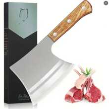 1 Piece Bone Knife, Heavy Butcher Axe, Machete, Stainless Steel Thickened Blade And Ergonomic Handle, China Kitchen Axe, Multifunctional Professional Knives For Home And Restaurant Use, Unique Gift For Men