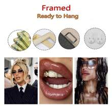 1pc Frameless Modern Fashion Urban Beauty Posters High-Definition Printing Wall Arts Modern Minimalist Living Room Bedroom Dormitory Study Bar Coffee Shop Wall Decoration Home Decoration Pictures ,Wall Art With Frame