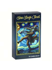 1 pièce - Mystérieux Manga Tarot, Cartes de Tarot Manga Mystique