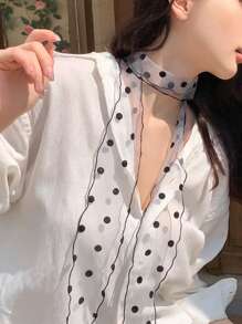 1pc Vintage Dark Gothic Lace Ribbon Tie Necklace With Bowknot Choker Collar Pendant For Women