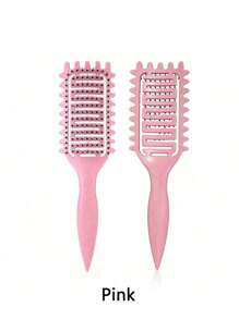 Bürstenkopf mit Wildschweinborsten zum Definieren von Locken für naturlocken - Entwirrbürste mit weichen, flexiblen Borsten reduziert Haarbruch, Frizz-Kontrolle & Locken-Trennung - Professionelle Haarstyling-Werkzeuge für Frauen Männer Salon Reisenotwendigkeiten