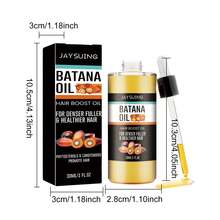 2Bottle Batana Oil For Women - 30ml Liquid Hair Care Treatment, Moisturizing Castor Oil For Normal Hair, Deep Nourishment And Volumizing Effects Hair Oil - màu đen - Xem 5