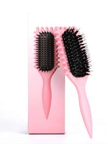 Massage Bouncing Comb, New Curly Hair Styling Brush For Curly Hair, Curly Hair Wet Hair Styling Brush, Men's And Women's Heart-Shaped Curly Hair Styling Brush