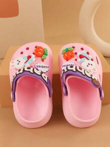 Summer New Baby Toddler Boys Girls 2-6 Years Old Cute Cartoon Anti-Slip Breathable Sandals