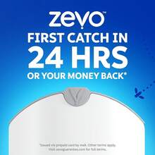 Zevo Flying Insect Trap & Cartridge - Plug In Fly Trap & Indoor Bug Catcher For Gnats, House & Fruit Flies - Mess-Free - Use In Any Room - Uses Blue & UV Light (1 Plug In Device & 1 Cartridge) - 1 Device & 1 Cartridge - View 7