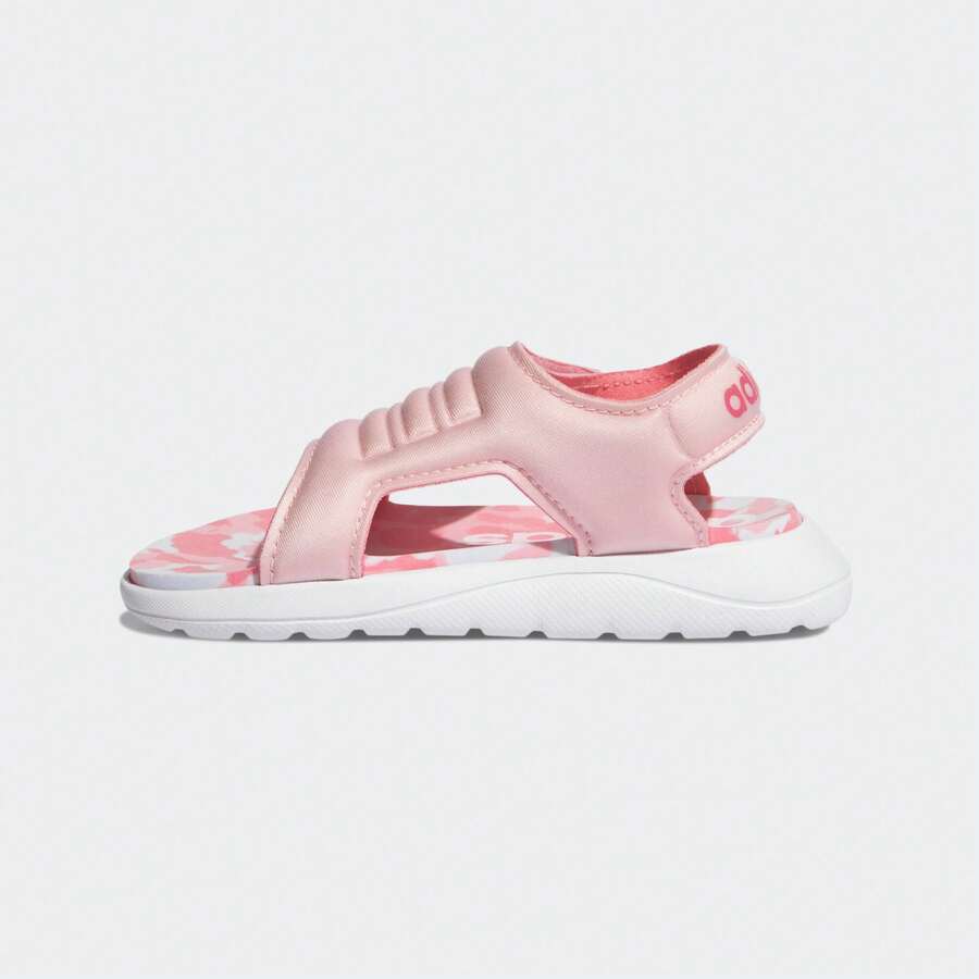 Adidas 魔术贴透气运动沙滩凉鞋 FY8862 - 粉色 - 查看 1