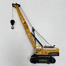 1pc Kids Construction Vehicle Toy Set - Manual And Pull-Back Plastic Excavator And Loader, Black And Brown, Suitable For Children 3-6 Years Old - Fun Christmas And Halloween Gifts,Back To School - Yellow - View 10