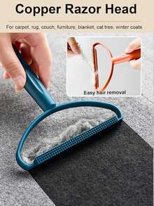 Portable Lint Remover - Double-Sided Cleaning Brush For Fabric, Clothes, Sweaters, And Coats - Efficiently Removes Pilling And Fur Balls- Suitable For Wool, Polyester , Important Note: Not Suitable For Delicate Fabrics Such As Silk, Chiffon, Lace, Thin Knits, Or Sheer Materials. Recommended For Sturdy Fabrics Like Wool, Denim, And Polyester Blends. - Multicolor - View 3