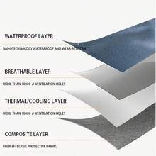 Luxury Thick Headboard Cover Soft Bed Head Back Decor Protector Slipcover 150CM - Beige - View 6