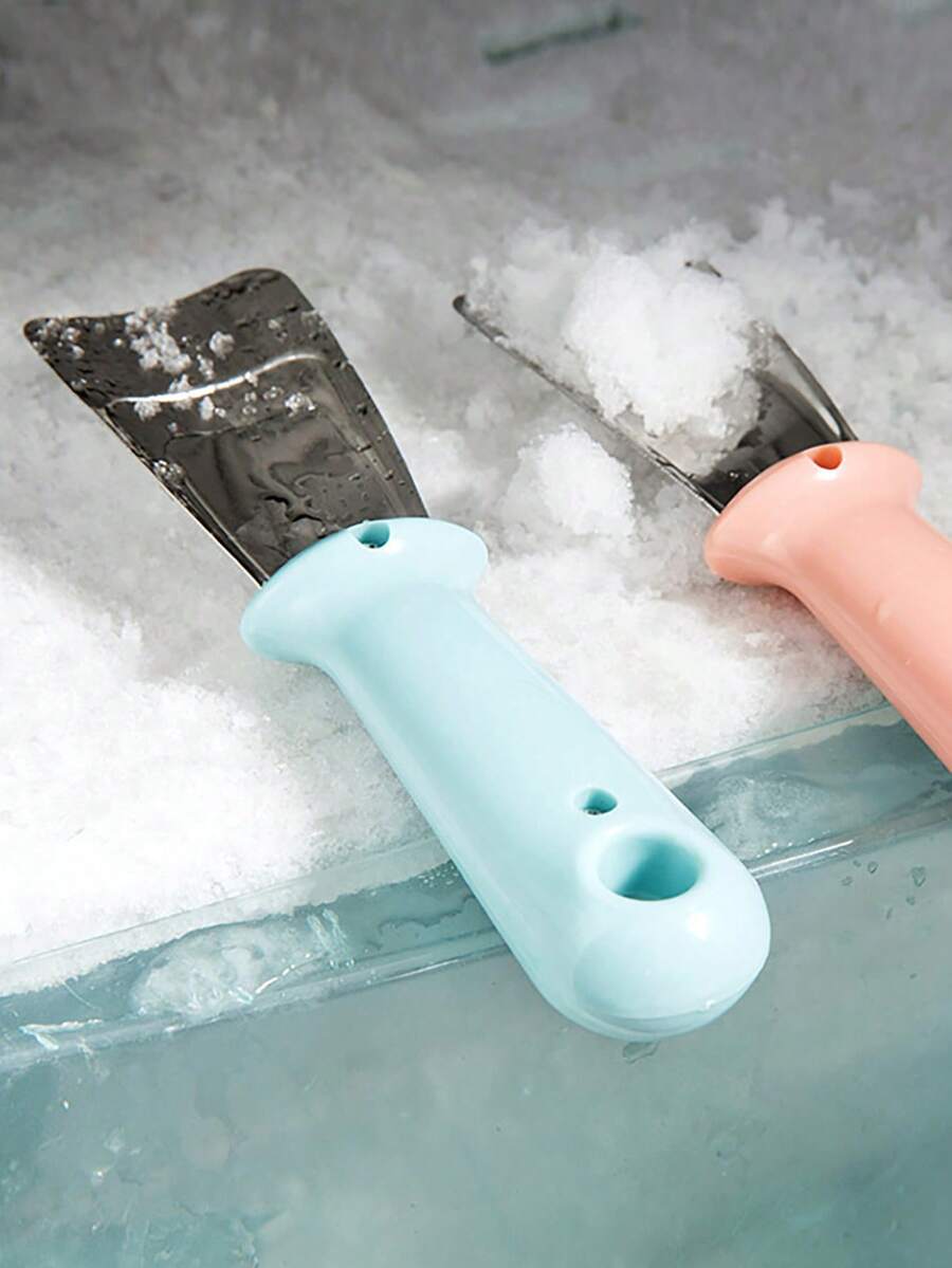 Stainless Steel Household Ice Remover, Freezer Ice Scraper, Home Cleaning Tool Ice Shovel, De-Icing Scraper