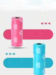 Certified Thickened Leak Proof Pet Feces Bag With Handle, 22 * 30cm Cat And Dog Universal Garbage Bag, Summer Dog Walking Cleaning Tool - Multicolor - View 4