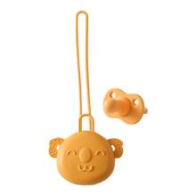 Minimalist Multi-Color Koala Pacifier + Storage Bag Set, Baby Teething & Soothing Toy, Washable Safe Soft Silicone - Multicolor - View 14