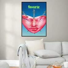 1 幅 Fontaines D.C. 浪漫海报帆布画现代家居客厅卧室工作室装饰墙面艺术装饰礼物可选画框 - 彩色 - 查看 18