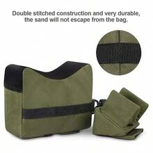Tactical Front & Rear Bag Rifle Support Sandbag Without Sand Military Sniper Shooting Target Stand Hunting Gun Accessories - Green - View 5