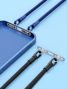 1 Pc Ultra-Thin Metal Anti-Lost Back Clip With Dual Hooks, Stainless Steel Side Clip