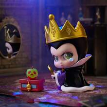 Miniso Serie di figure dei Cattivi Disney in scatole chiuse, dettagli raffinati, in resina di alta qualità, perfetto per decorare la scrivania (1 pezzo, distribuzione casuale)