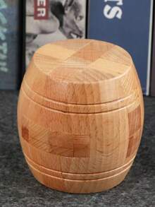 1 件木制玩具孔明锁鲁班锁成人减压烧脑动脑全智力开发解谜游戏,办公桌面玩具,金属拼图,智商拼图,锁拼图,拼图,木制拼图,木制玩具 - 彩色 - 查看 16