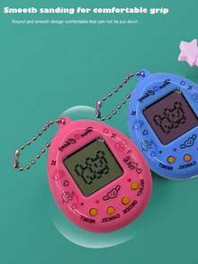 Consola de juegos electrónicos de mascota virtual, 168 en 1 juegos, pantalla blanco y negro, decoración tipo llavero, regalo para adolescentes, estudiantes universitarios, trabajadores de oficina, incluye batería