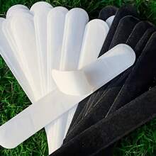 10pcs Disposable Summer Sweat-Absorbing Stickers For Baseball Caps And Golf Caps - Adjustable Breathable Polyester Fiber Clips, Helmet Protectors For Sports And Outdoor Activities, Hat Accessories