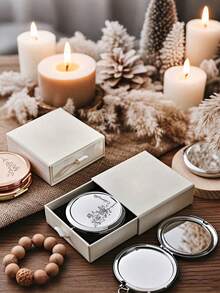Gương nhỏ khắc chữ viết tay | Quà tặng cá nhân | Phù dâu | Tiệc độc thân | Thẻ chỗ ngồi | Ngày của Mẹ - Kiểu A - Xem 8