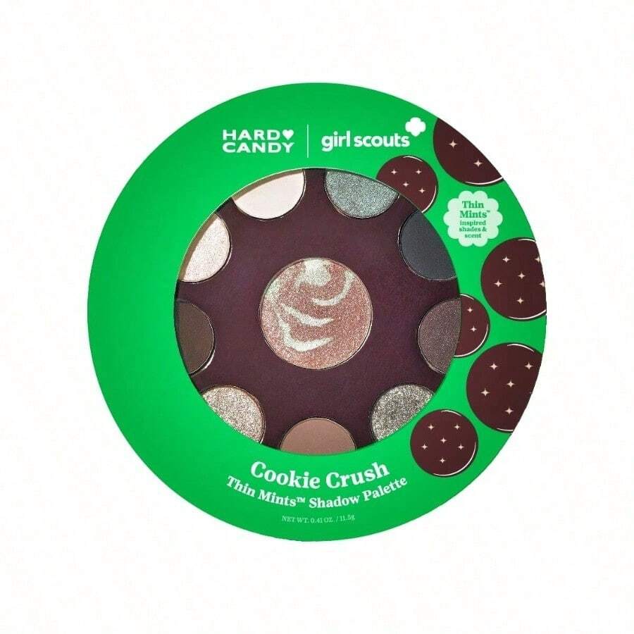 Girl Scouts Cookie Crush Thin Mints Shadow Palette Nudes Greens 10 Shades - asPic - View 1