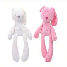1 pieza Lindo muñeco de peluche de conejo de patas largas, un regalo de peluche de conejo acogedor para Navidad y Pascua, peluche de conejo, juguetes de conejo, conejo
