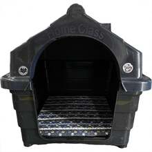 Plastic Dog House No. 5 With Mattress Small Medium Size Mecpet