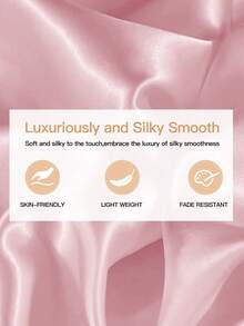 2/3pcs Satin Ruffled Duvet Cover Set, Ruffled Tassel Duvet Cover Set, Solid Retro Luxury Farmhouse Style Bedding Set, 3pcs Boho Ruffled Tie Duvet Cover Set (Comforter Not Included). Perfectly Fits Twin, Full, Queen, King Size Beds. Suitable For Home Bedding, Dorm Supplies And Christmas Decor. - Pink - View 4