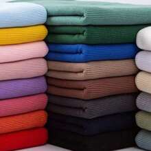 1pc Ribbing Fabric, Knit Rib Fabric, Cuff Fabric For Cuffs, Neckline, Collar, Waistbands & Pants Seam Fixing, For DIY Sewing Accessories, Sewing Supplies Accessories - Multicolor - View 6