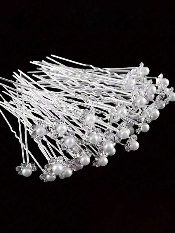 10/20 stuks glanzende Boheemse zinklegering nepparels, kristal strass bruids haarspelden clips haaraccessoires, bruidsmeisjes tiara's