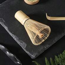 Handmade Golden Bamboo Matcha Whiskey, Traditional Japanese Matcha Blender - Tea Set Made From Organic Bamboo Back To School