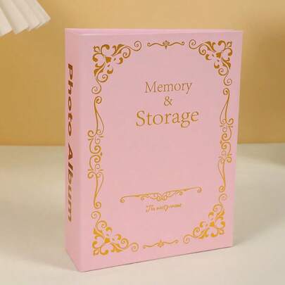 Álbum De Fotos De 6 Pulgadas Con 100 Páginas Insertables, Libro De Memoria De Almacenamiento De Fotos Para Bebés Para La Familia