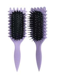 New Curly Hair Brush,Reduce Hair Pulling And Curl Separation,Detangling, Shaping Curls,Hair Styling Tools For Women, , Wet And Dry Hair Designed By Candybrush