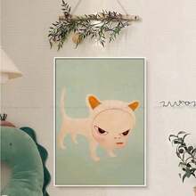 1pc/3PCS Wall Arts Posters Optional Frame Anime Cartoon Classic Anime Poster Room Bar Coffee Shop Nordic Home Decoration, Canvas Art, Frameless ,Wall Art With Frame