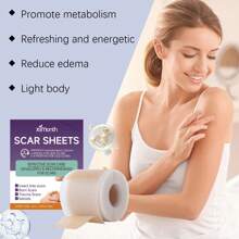 1pc Scar Repair Patch, Silicone Gel Technology, Strong Faded Old Scars, Waterproof For Bathing, Suitable For Children And Adults
