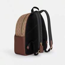 Coach Mochila feminina, bolsa de ombro, mochila escolar para viagem, marrom