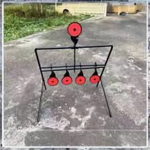 Shooting Target Metal Reset Rotary Shooting Target Metal Wind Chime Target Swing Target